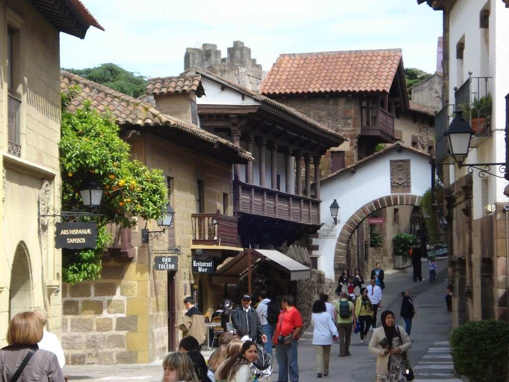 Spanish Town - Poble Espanyol -Le Poble Espanyol - Испанская деревня