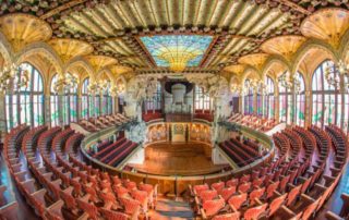 Palace of Catalan Music Palacio de la música catalana Le Palais de la musique Catalane - Дворец Каталонской Музыки - Palast der katalanischen Musik - Palazzo della Musica Catalana